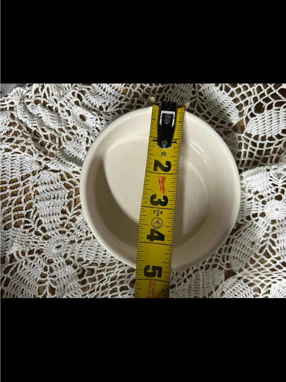 Rae Dunn Cat kitty food water bowl